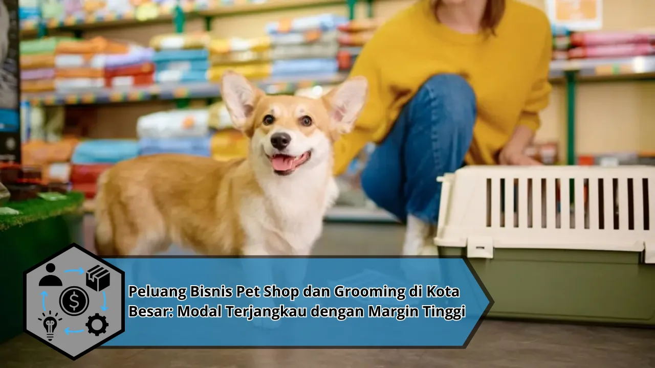 Peluang Bisnis Pet Shop dan Grooming di Kota Besar: Modal Terjangkau dengan Margin Tinggi