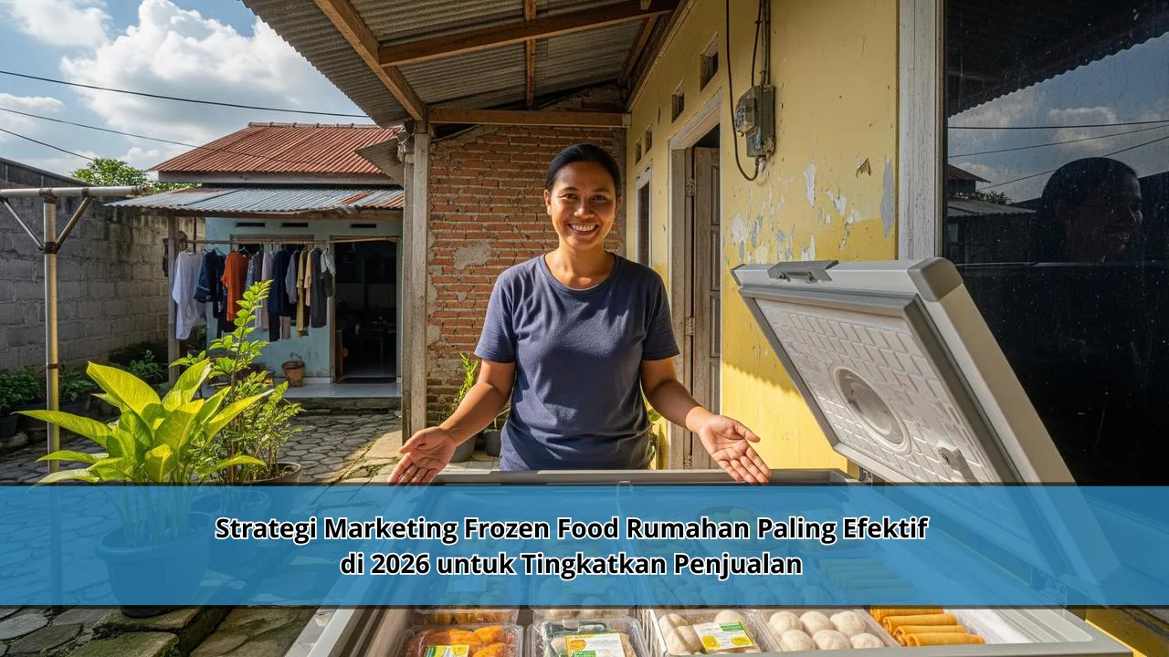 Strategi Marketing Frozen Food Rumahan Paling Efektif di 2026 untuk Tingkatkan Penjualan