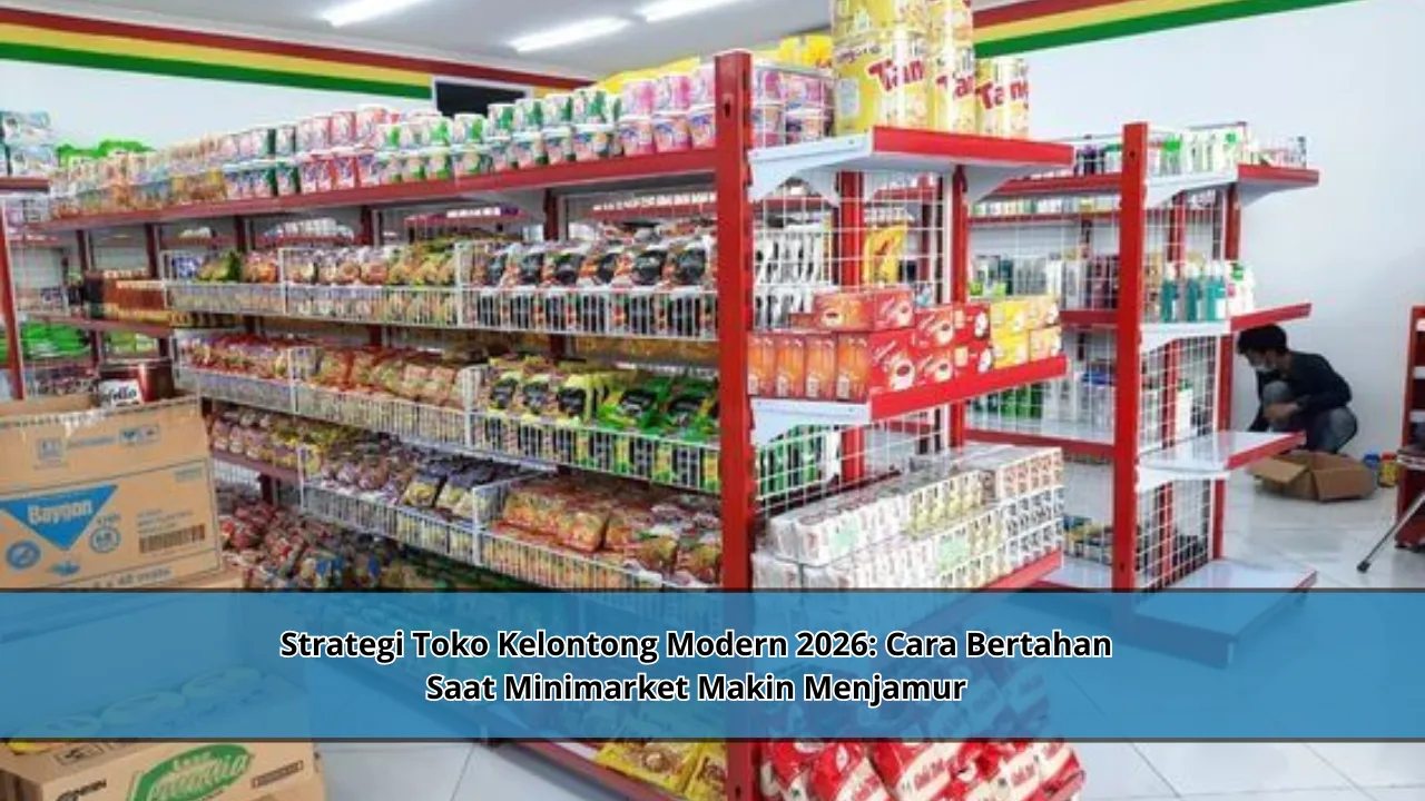 Strategi Toko Kelontong Modern 2026: Cara Bertahan Saat Minimarket Makin Menjamur