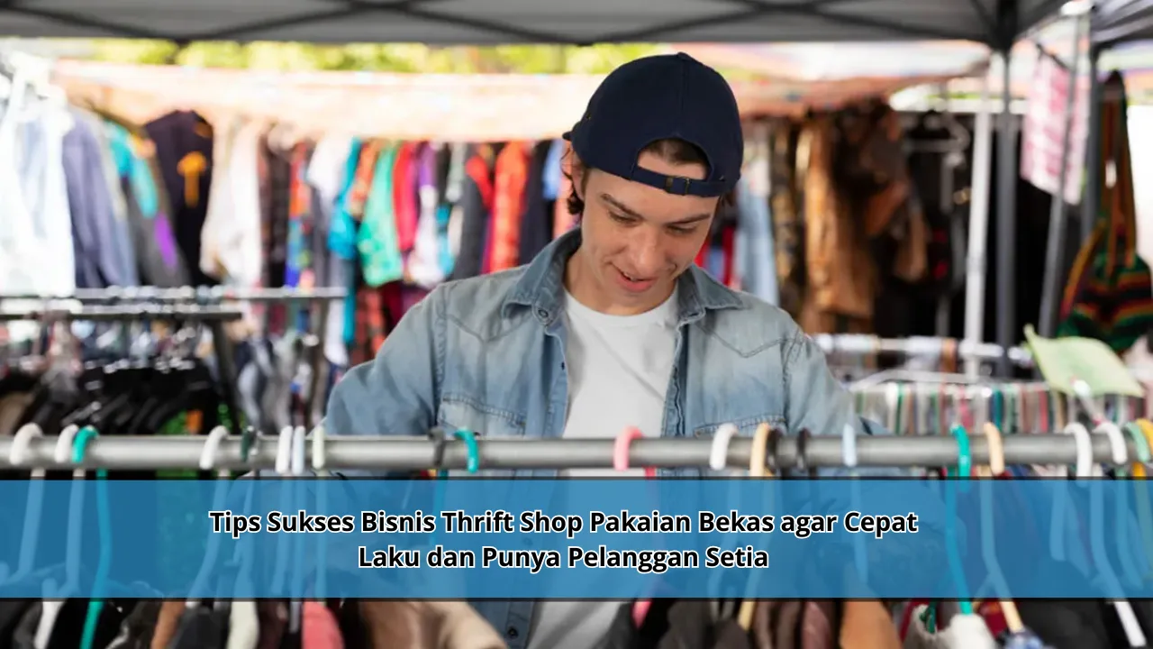 Tips Sukses Bisnis Thrift Shop Pakaian Bekas agar Cepat Laku dan Punya Pelanggan Setia
