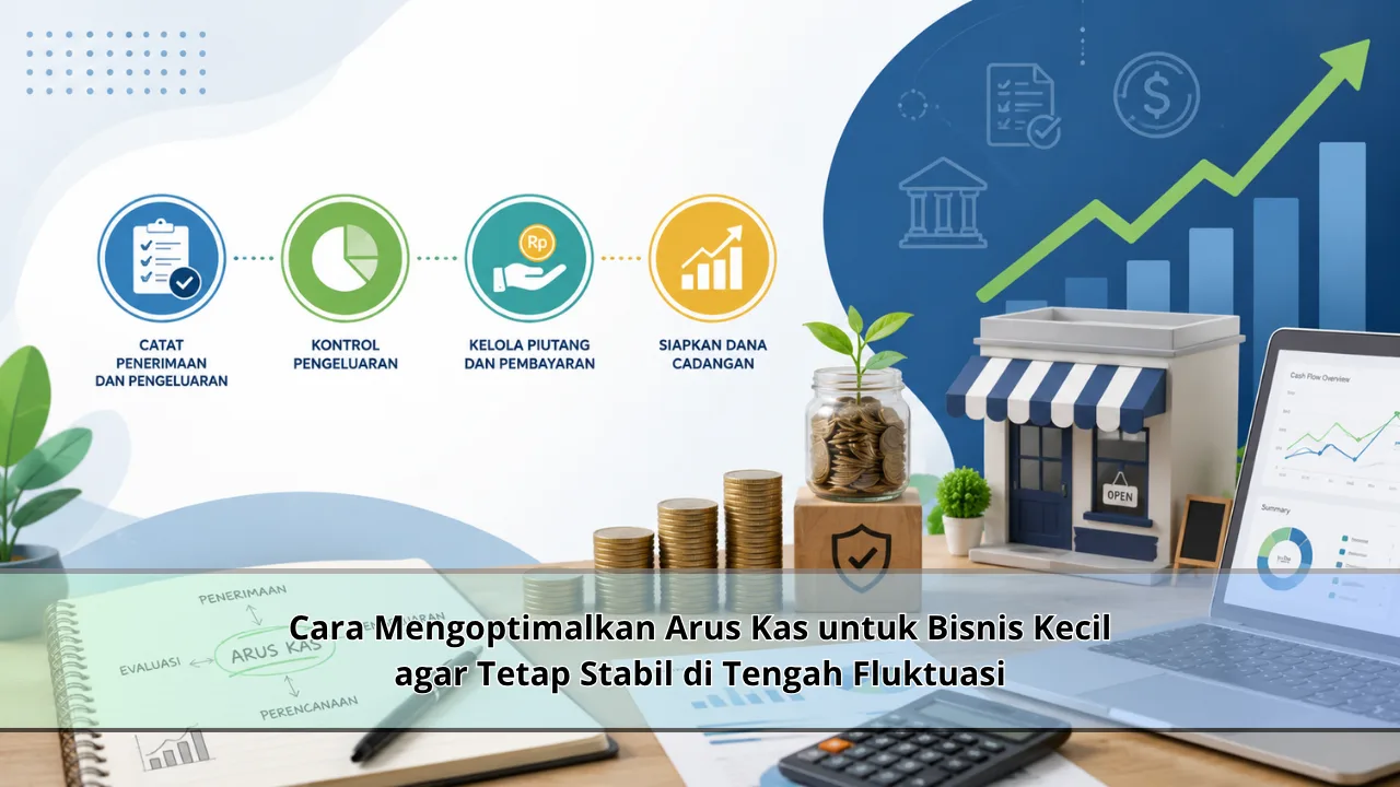 Cara Mengoptimalkan Arus Kas untuk Bisnis Kecil agar Tetap Stabil di Tengah Fluktuasi