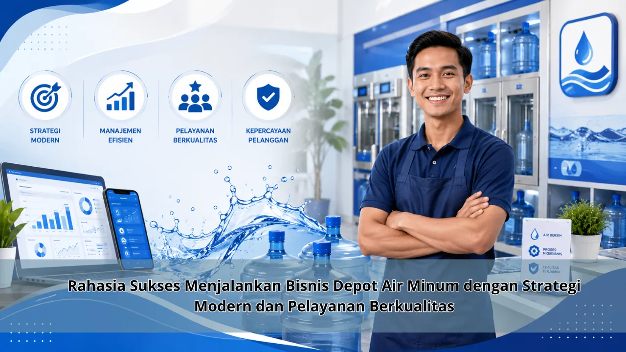 Rahasia Sukses Menjalankan Bisnis Depot Air Minum dengan Strategi Modern dan Pelayanan Berkualitas