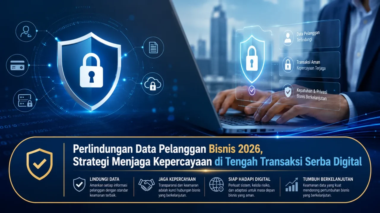 Perlindungan Data Pelanggan Bisnis 2026, Strategi Menjaga Kepercayaan di Tengah Transaksi Serba Digital