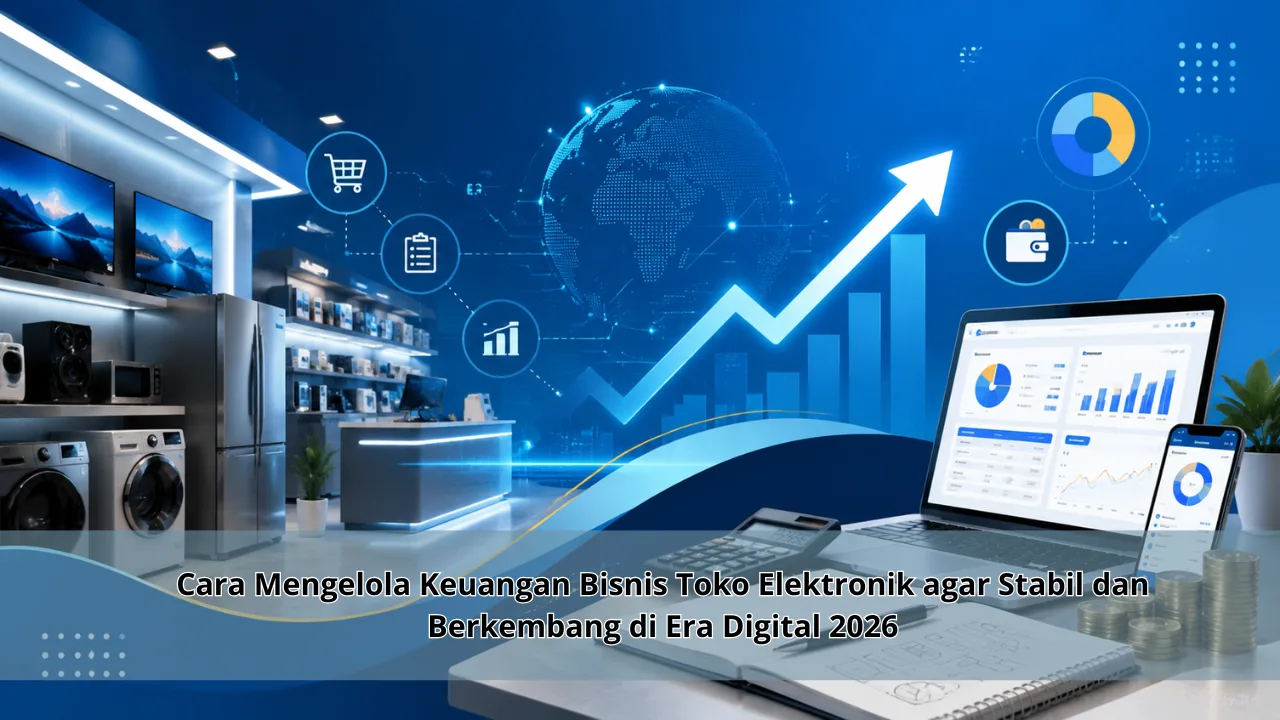 Cara Mengelola Keuangan Bisnis Toko Elektronik agar Stabil dan Berkembang di Era Digital 2026