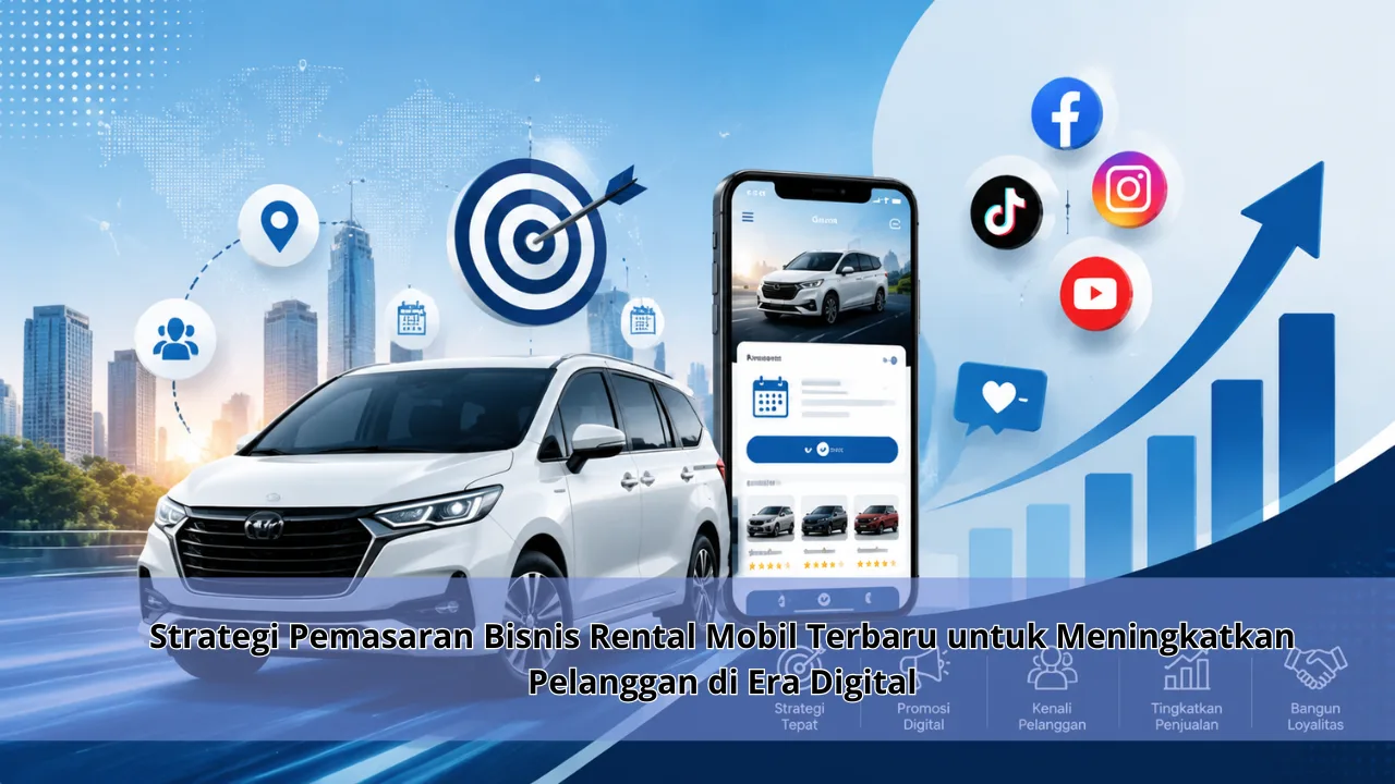 Strategi Pemasaran Bisnis Rental Mobil Terbaru untuk Meningkatkan Pelanggan di Era Digital