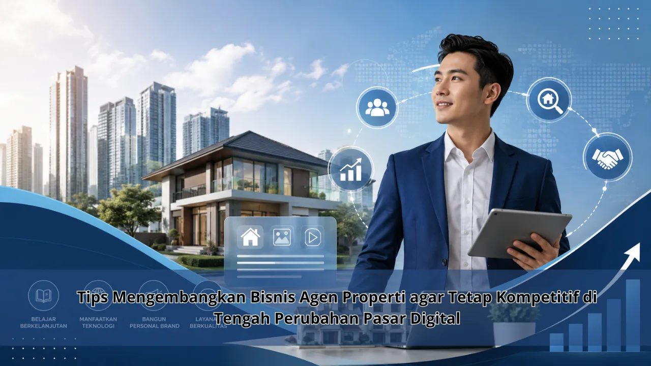 Tips Mengembangkan Bisnis Agen Properti agar Tetap Kompetitif di Tengah Perubahan Pasar Digital