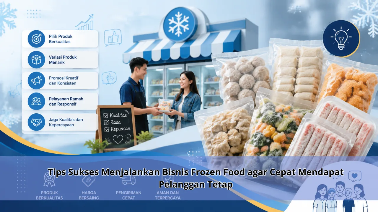 Tips Sukses Menjalankan Bisnis Frozen Food agar Cepat Mendapat Pelanggan Tetap