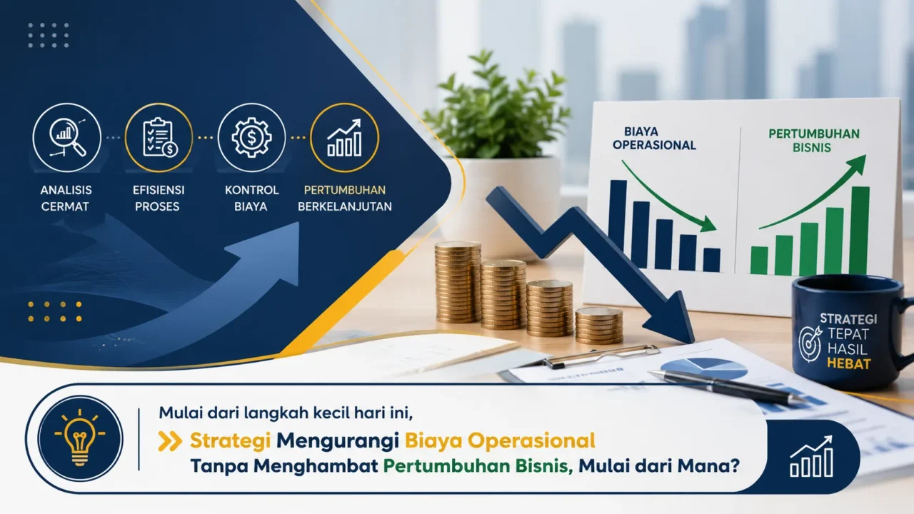 Strategi Mengurangi Biaya Operasional Tanpa Menghambat Pertumbuhan Bisnis, Mulai dari Mana?