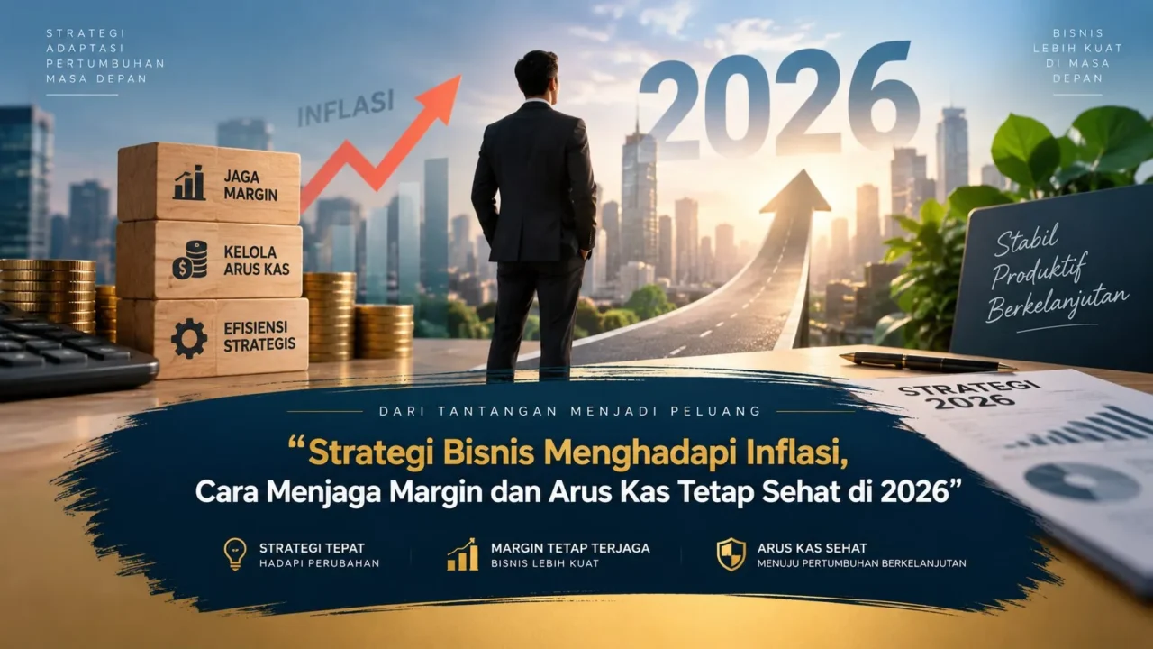 Strategi Bisnis Menghadapi Inflasi, Cara Menjaga Margin dan Arus Kas Tetap Sehat di 2026