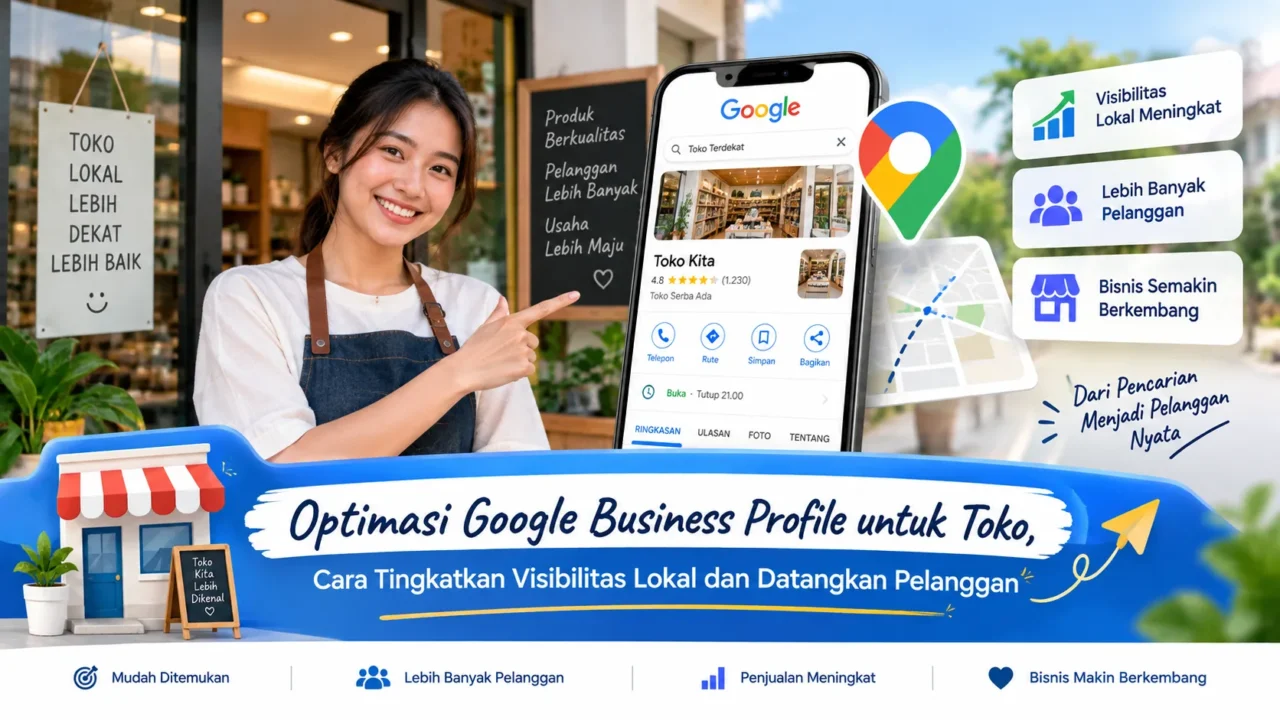 Optimasi Google Business Profile untuk Toko, Cara Tingkatkan Visibilitas Lokal dan Datangkan Pelanggan