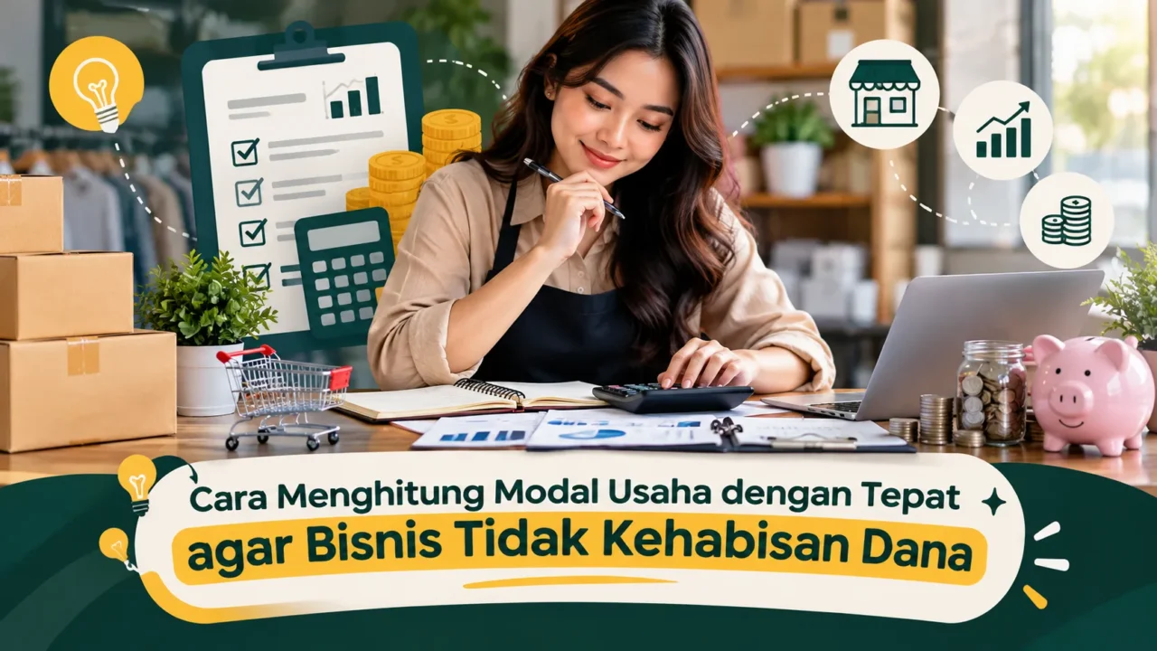 Cara Menghitung Modal Usaha dengan Tepat agar Bisnis Tidak Kehabisan Dana