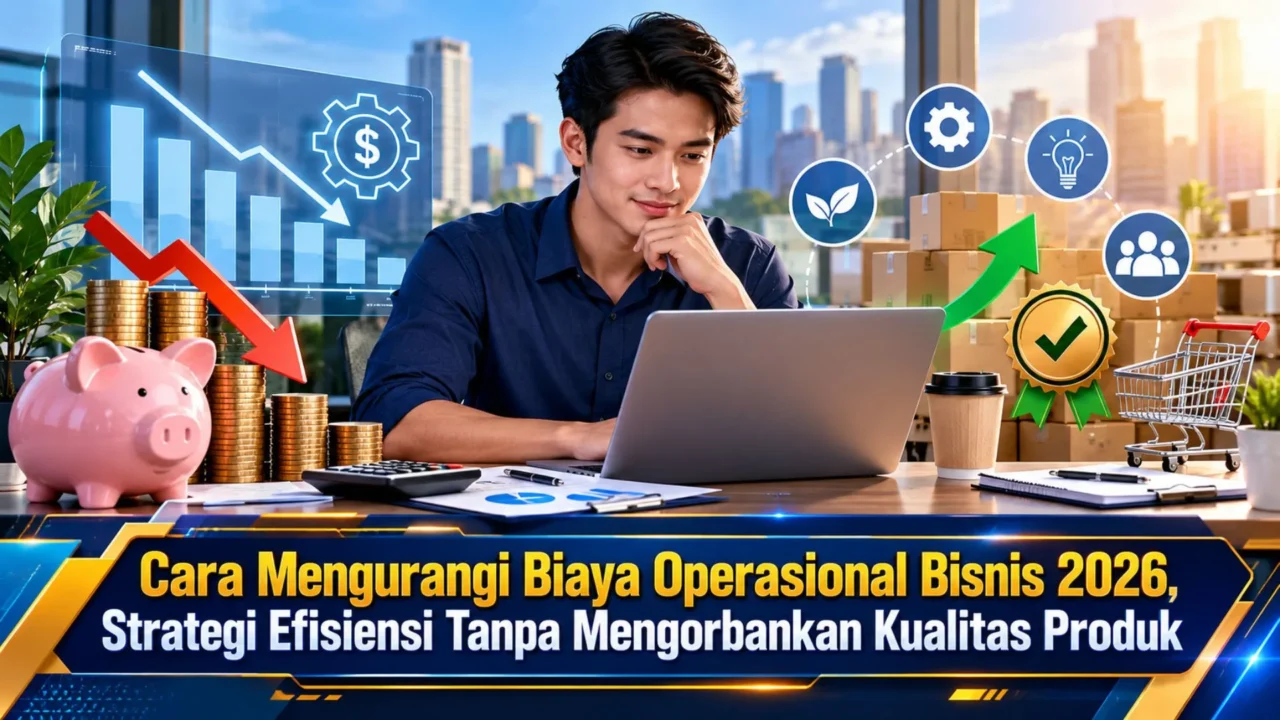 Cara Mengurangi Biaya Operasional Bisnis 2026, Strategi Efisiensi Tanpa Mengorbankan Kualitas Produk