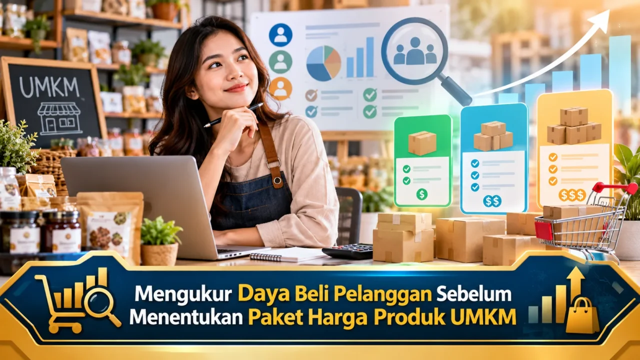 Mengukur Daya Beli Pelanggan Sebelum Menentukan Paket Harga Produk UMKM