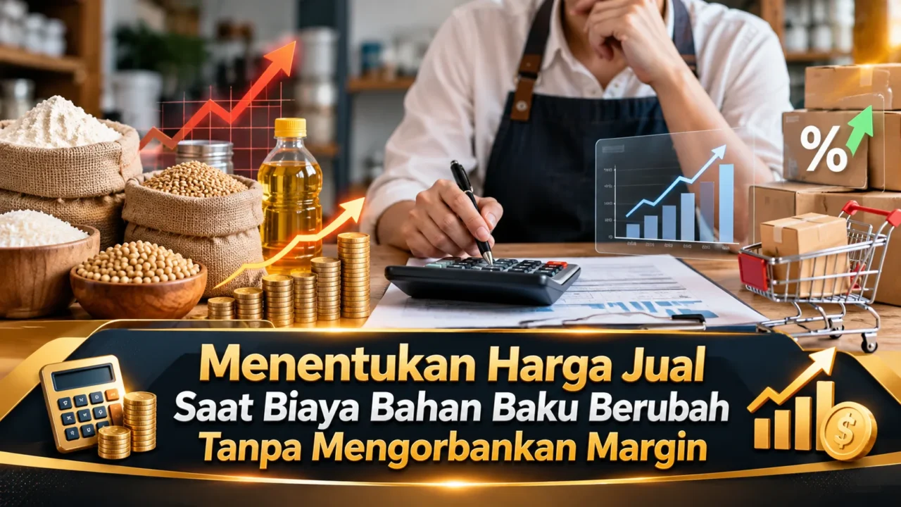 Menentukan Harga Jual Saat Biaya Bahan Baku Berubah Tanpa Mengorbankan Margin