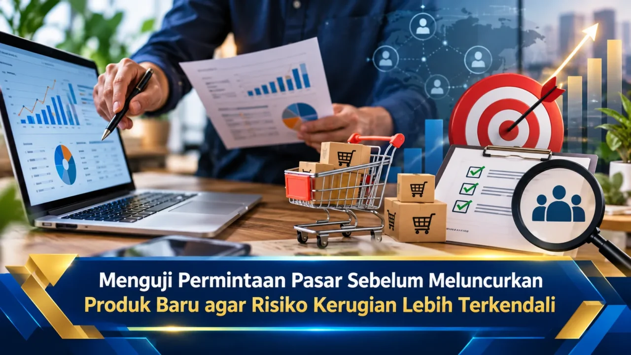 Menguji Permintaan Pasar Sebelum Meluncurkan Produk Baru agar Risiko Kerugian Lebih Terkendali