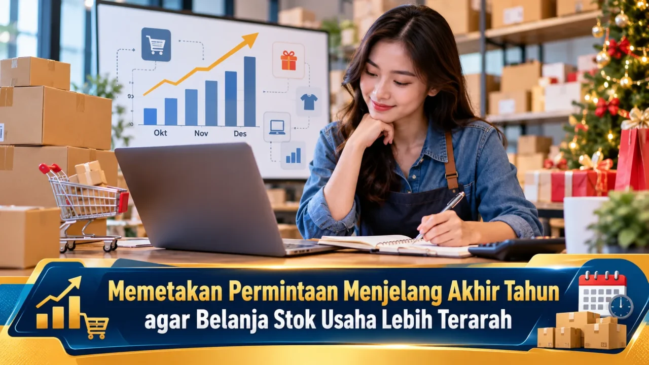 Memetakan Permintaan Menjelang Akhir Tahun agar Belanja Stok Usaha Lebih Terarah